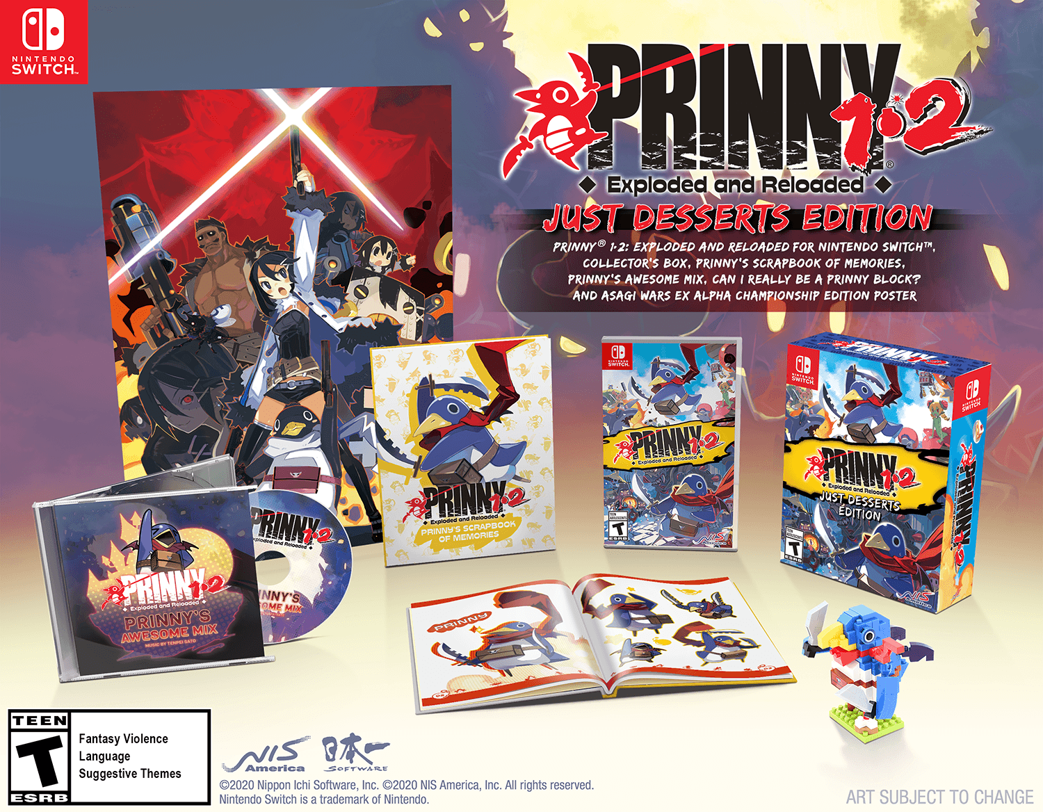 Prinny Exploded and Reloaded (Just Deserts Edition) bundle